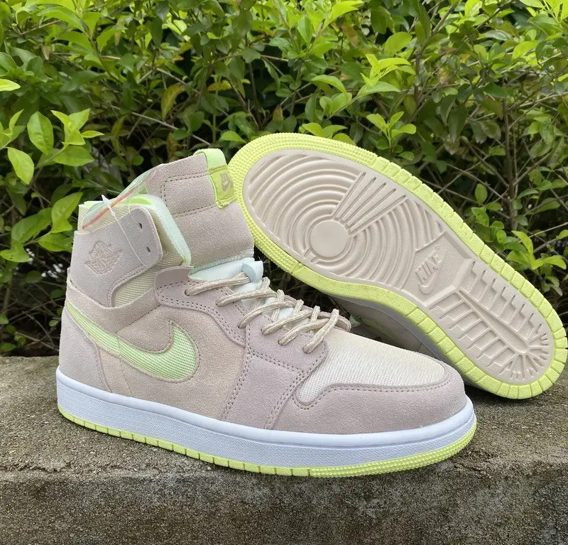 Authentic Air Jordan 1 Zoom CMFT Lemon Twist 