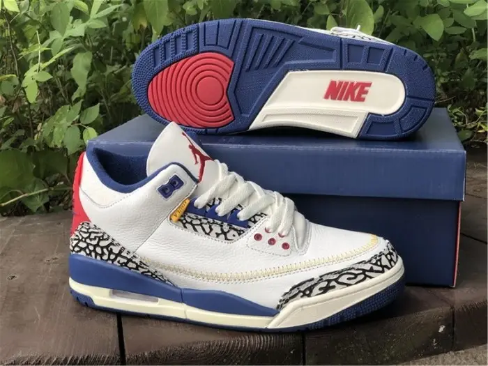 Union x Air Jordan 3 True Blue 