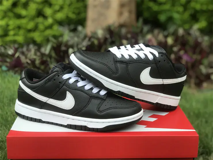 Authentic Nike Dunk Low Retro Black White DJ6188-002 