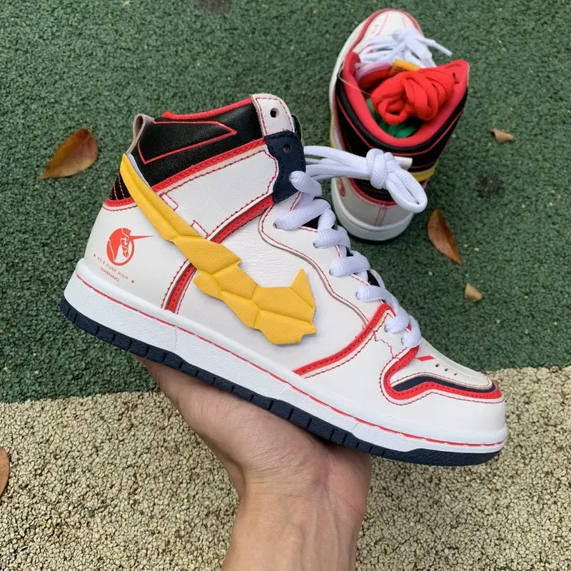 Authentic Gundam x Nike SB Dunk High 