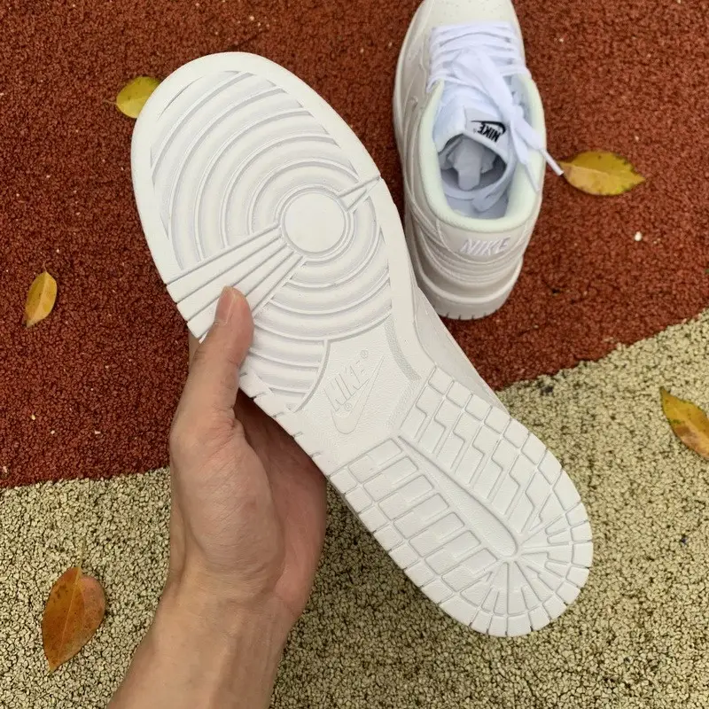 Authentic Nike Dunk Low “Triple White” 