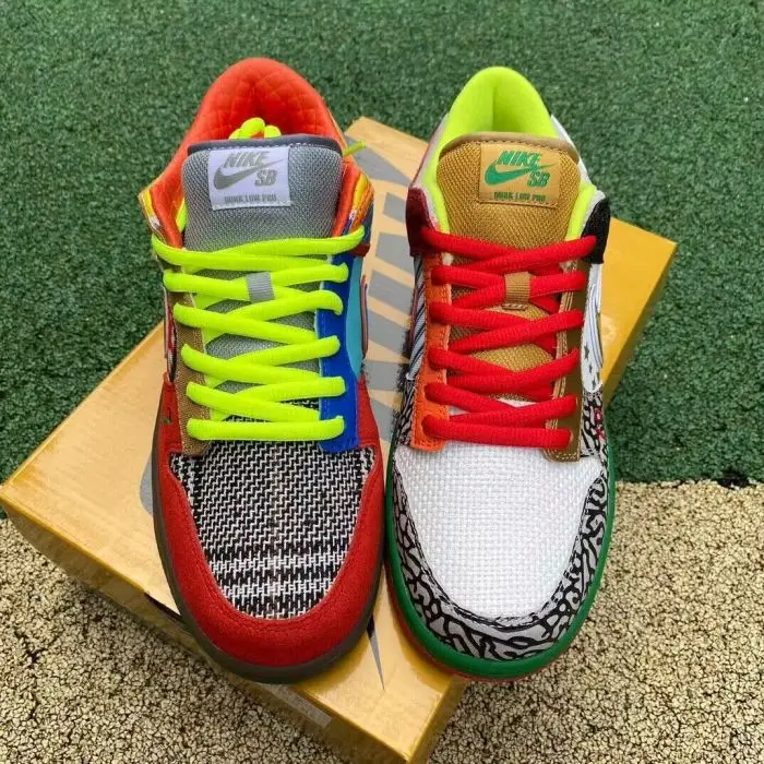 Authentic Nike SB Dunk Low “What The” 