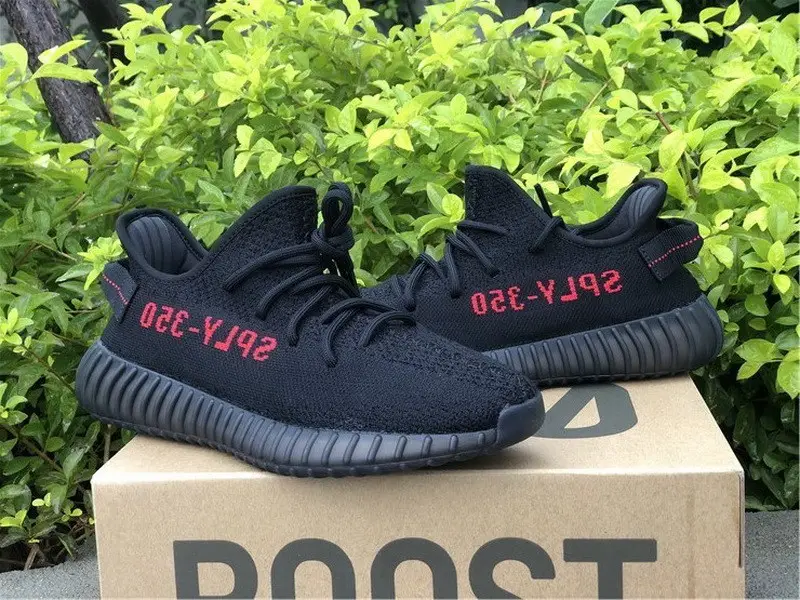 Authentic Yeezy 350 Boost V2 Bred 2020 version 