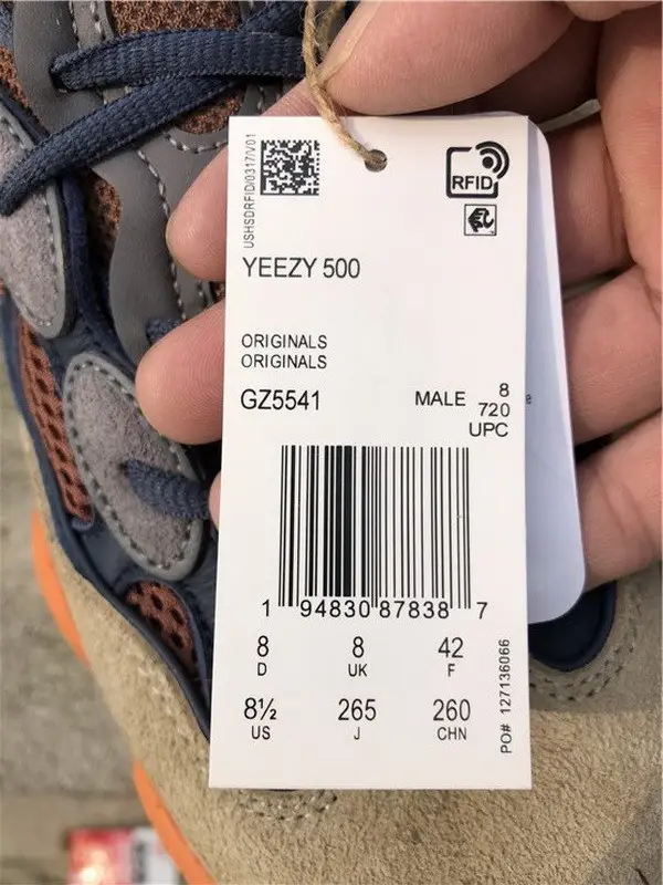 Authentic Yeezy 500 “Enflame” 