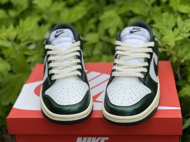 Authentic Nike Dunk Low Vintage Green 