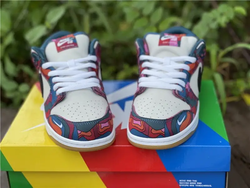 Authentic Parra X Nike SB Dunk Low Royal Blue 