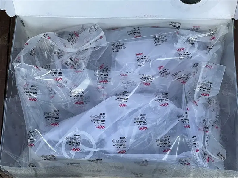Authentic Off-White x Air Jordan 2 Low Black Blue (with correct boxes) 