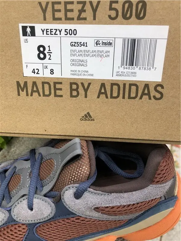 Authentic Yeezy 500 “Enflame” 