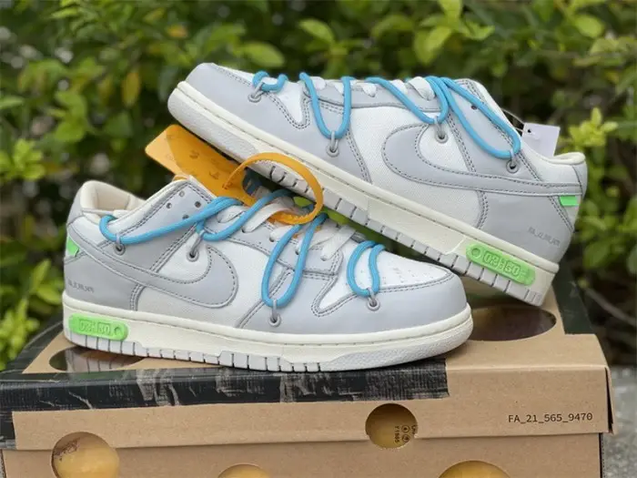Authentic OFF-WHITE x Nike Dunk Low “The 50” DM1602 115 DBEC853