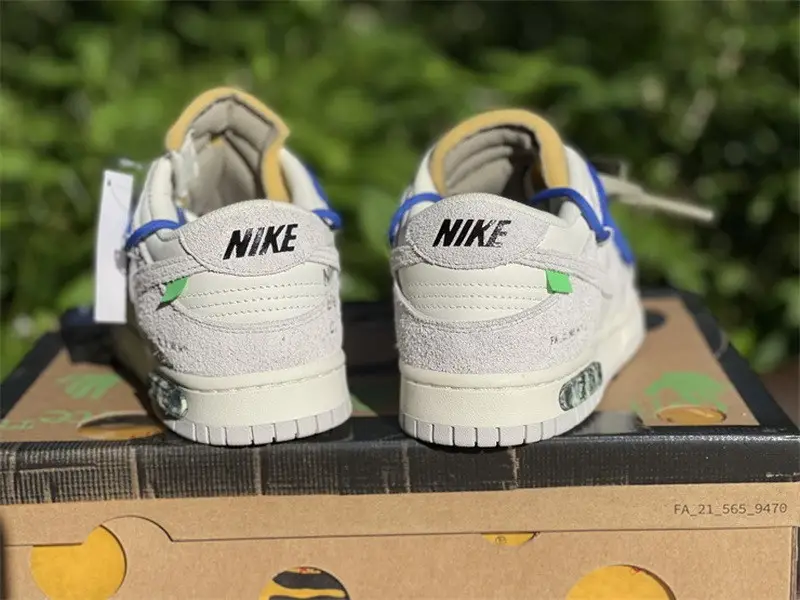 Authentic OFF-WHITE x Nike Dunk Low “The 50” DJ0950 104 