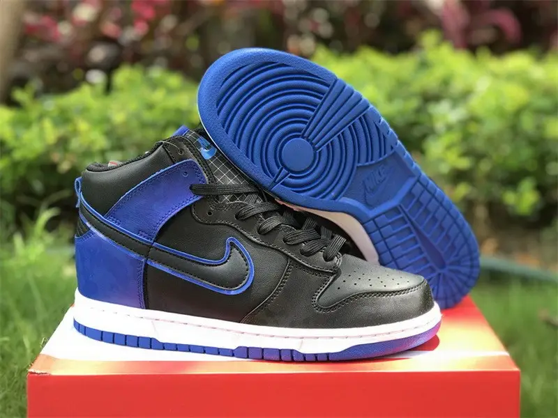 Authentic Nike Dunk High “Blue Camo” 