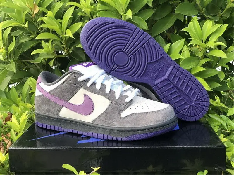 Authentic Nike Dunk SB Low Purple Pigeon Low Blue women shoes 
