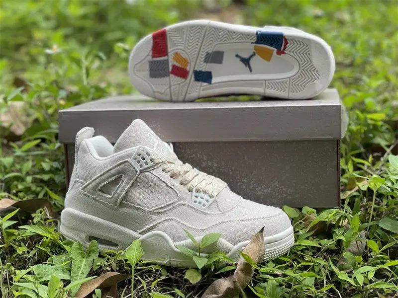 Authentic Air Jordan 4 “Canvas” 