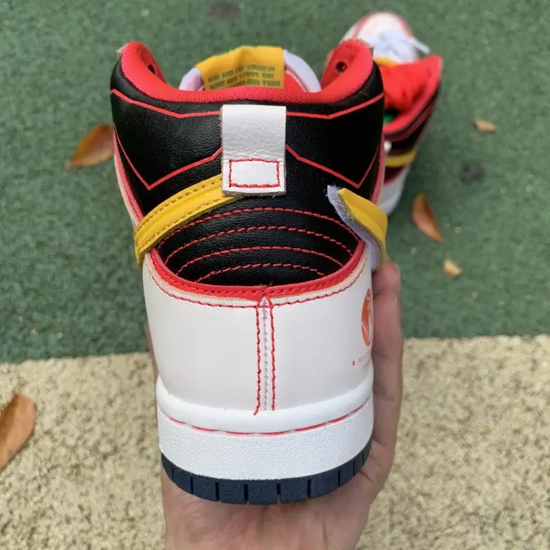 Authentic Gundam x Nike SB Dunk High 