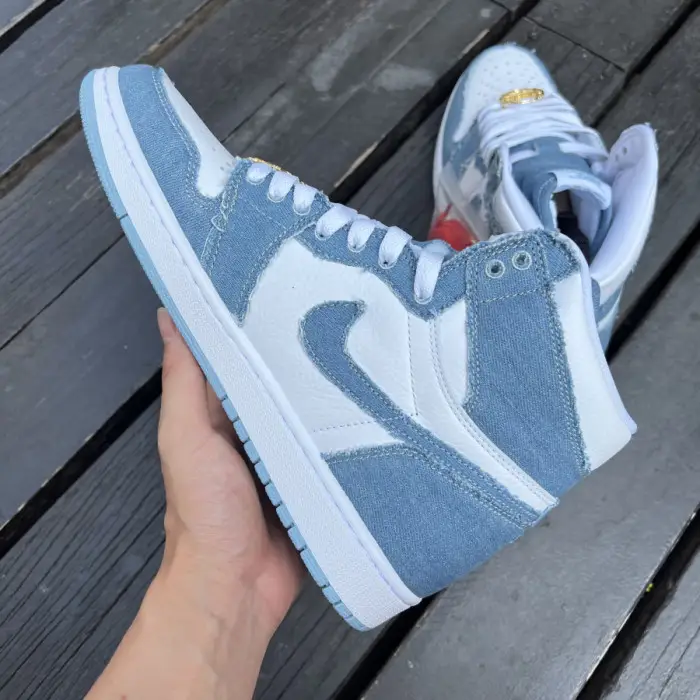 Authentic Air Jordan 1 High OG “Denim” WMS 