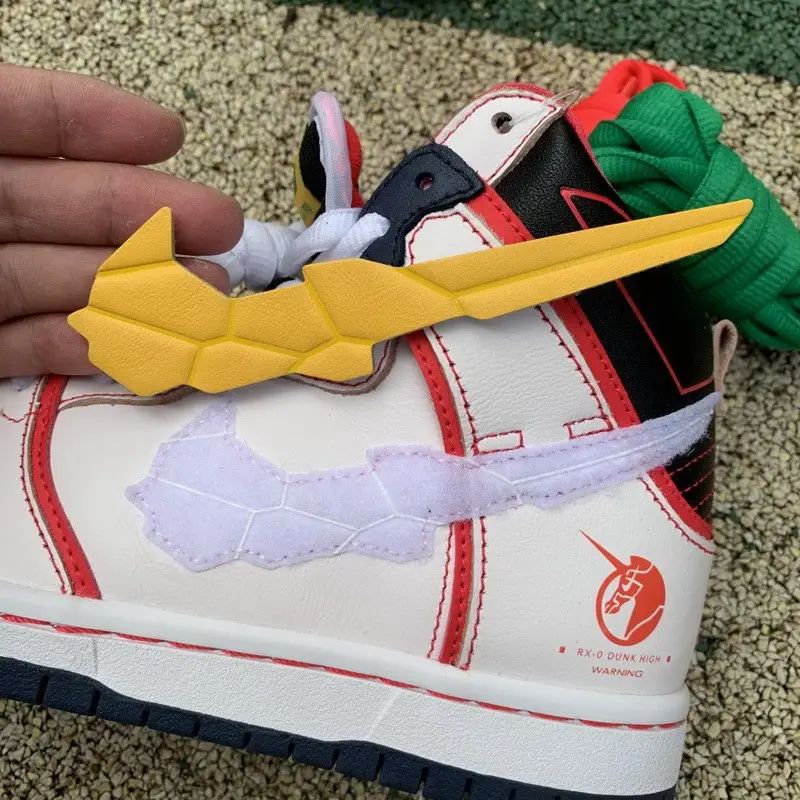 Authentic Gundam x Nike SB Dunk High 