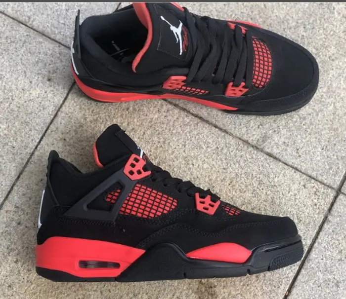Authentic Air Jordan 4 “Red Thunder” GS FAFCB2591