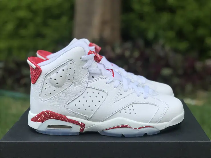 Authentic Air Jordan 6 “Red Oreo” GS 