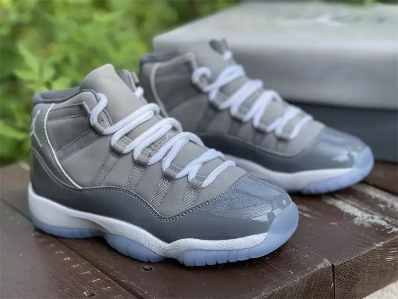 Authentic Air Jordan 11 Cool Grey 2021 GS 