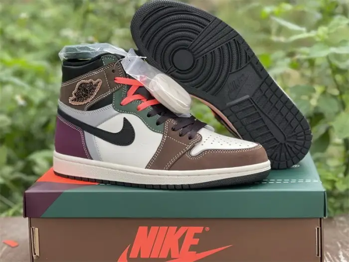 Authentic Air Jordan 1 High OG “Hand Crafted” GS 