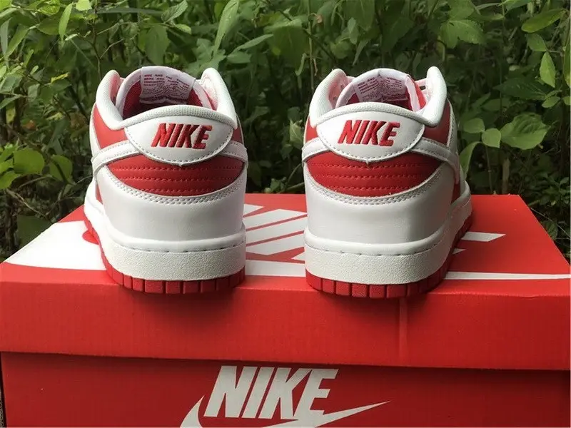 Authentic Nike Dunk Low University Red 