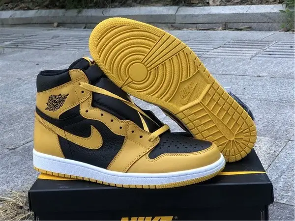 Authentic Air Jordan 1 High OG “Pollen”GS 
