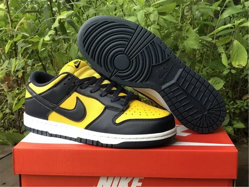 Authentic Nike Dunk Low Michigan 