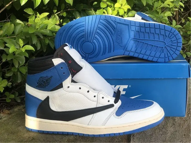 Authentic Travis Scott x Fragment x Air Jordan 1 