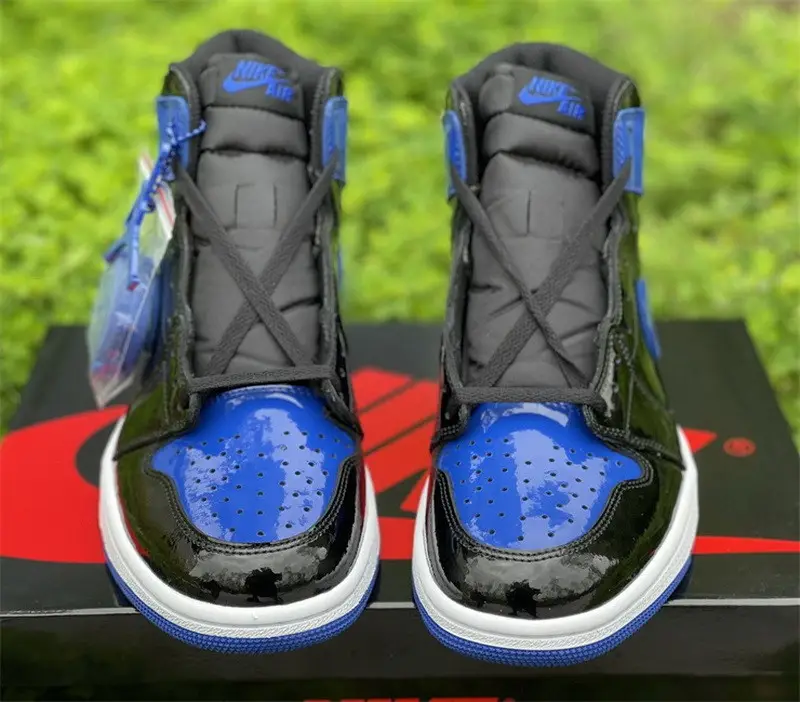Authentic Air Jordan 1 Royal Patent 