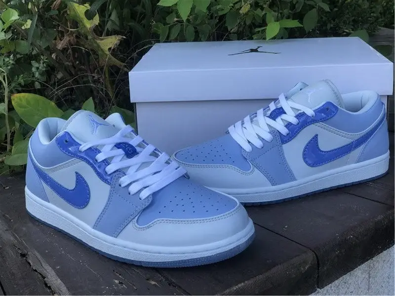 Authentic Air Jordan 1 Low Mighty Swooshers 