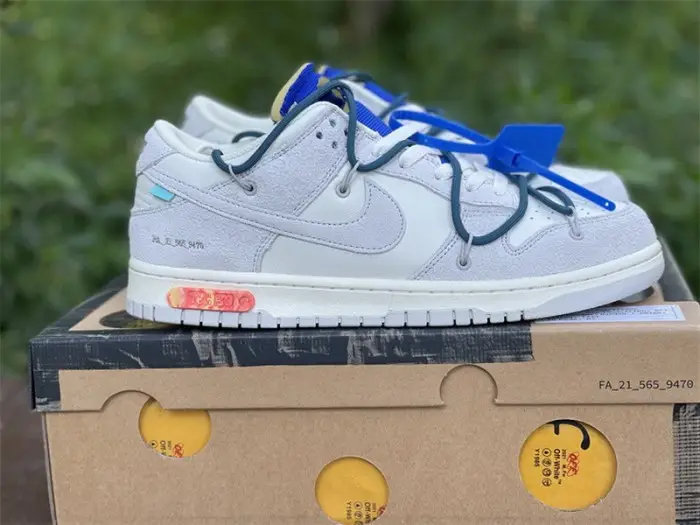 Authentic OFF-WHITE x Nike Dunk Low “The 50” DJ0950 111 CDBC2091