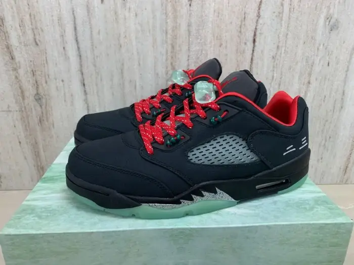 Authentic CLOT x Air Jordan 5 Low EAED313