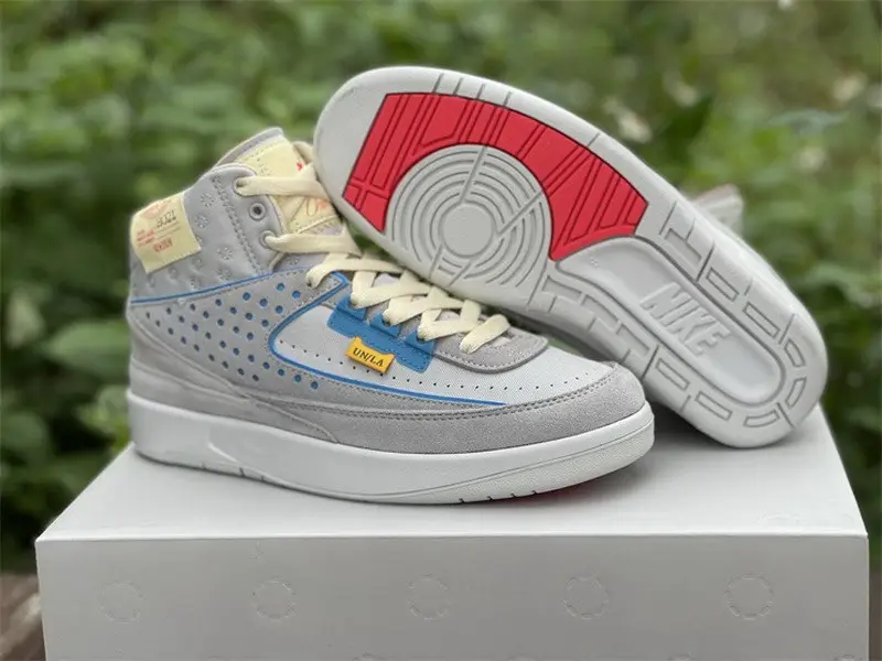 Authentic Union x Air Jordan 2 “Grey Fog” 