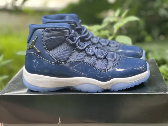 Authentic Air Jordan 11 Midnight Blue New FFADC312