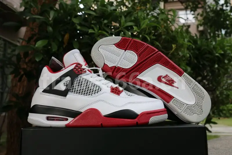 Authentic Air Jordan 4 “Fire Red” 2020 