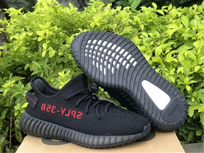 Authentic Yeezy 350 Boost V2 Bred 2020 version 