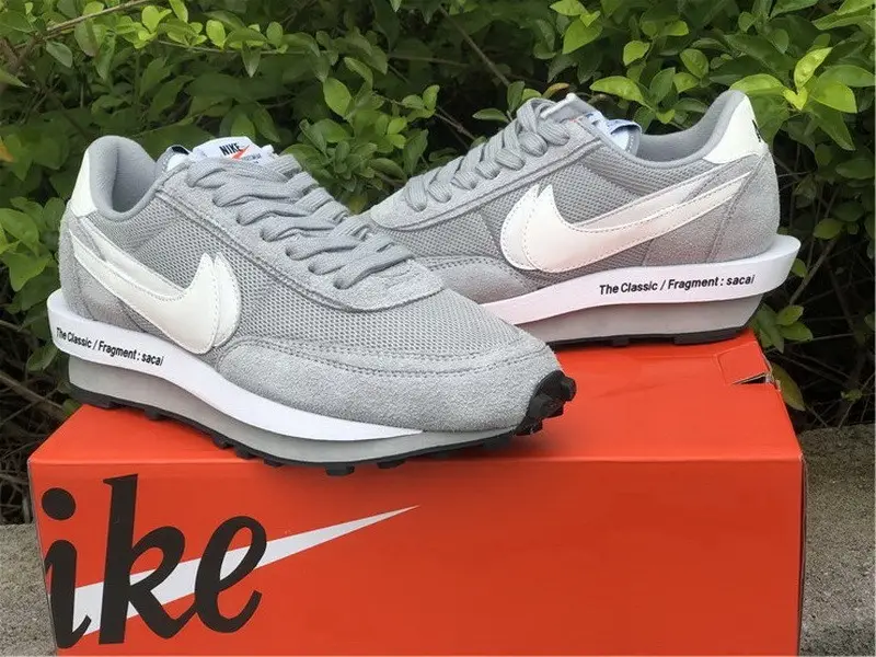 Authentic fragment Design x sacai x Nike LDV Waffle Grey 