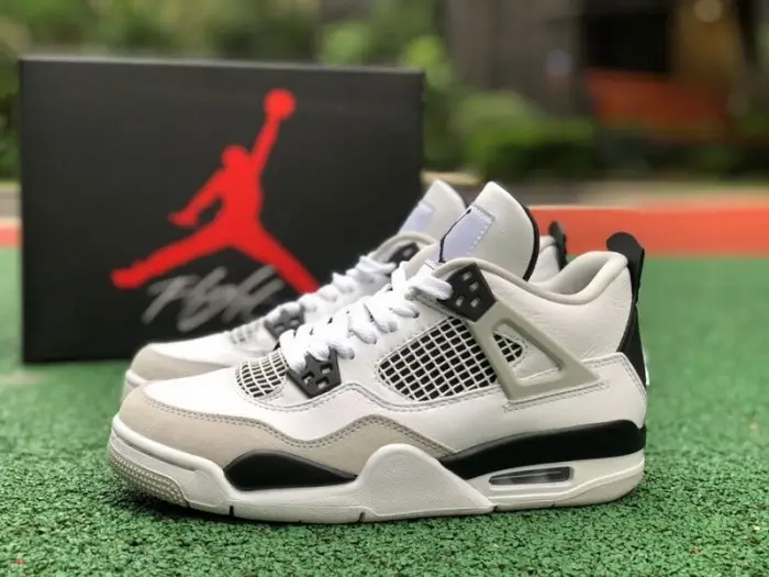 Authentic Air Jordan 4 “Military Black” GS 
