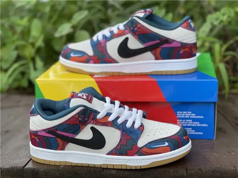 Authentic Parra X Nike SB Dunk Low Royal Blue 