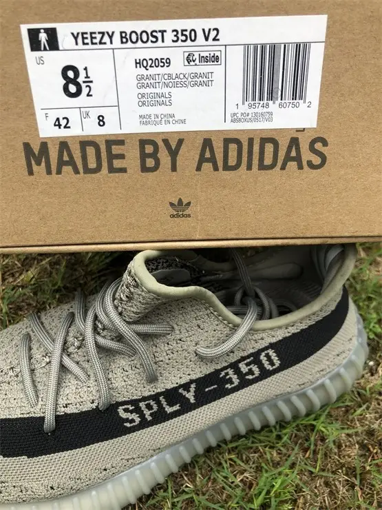 Authentic Yeezy Boost 350 V2 Granite 