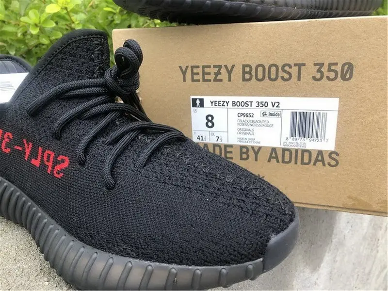 Authentic Yeezy 350 Boost V2 Bred 2020 version 