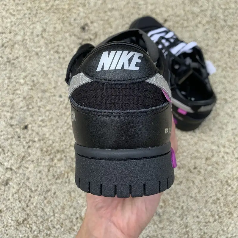 Authentic OFF-WHITE x Nike Dunk Low “The 50” DM1602 001 