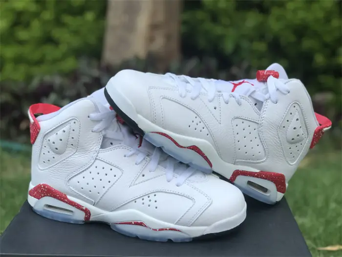 Authentic Air Jordan 6 “Red Oreo” GS 