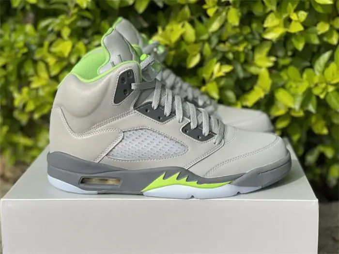 Authentic Air Jordan 5 “Green Bean” BEDB406