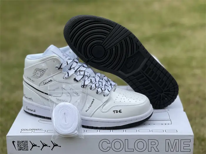 Authentic Air Jordan 1 Mid “Schematic”GS BCCF254