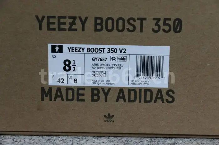 Authentic Yeezy Boost 350 V2 Ash Blue 