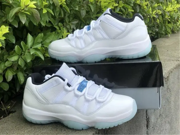 Authentic Air Jordan 11 Low Legend Blue GS 