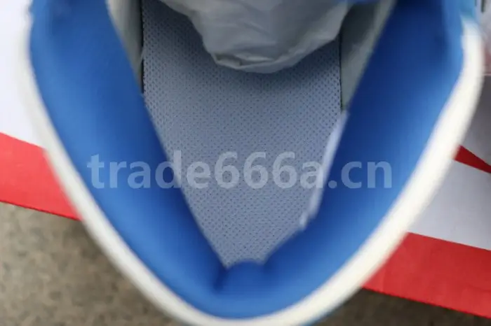Authentic Nike Dunk Hi Blue White 