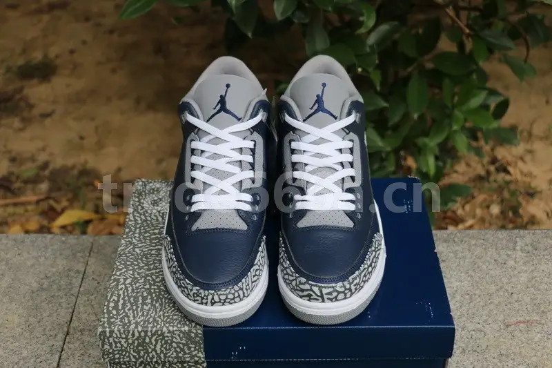 Authentic Air Jordan 3“Midnight Navy” 