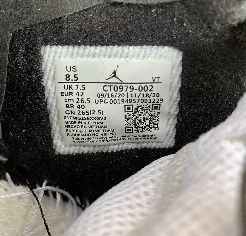 Authentic Air Jordan 1 Zoom Comfort Summer White 